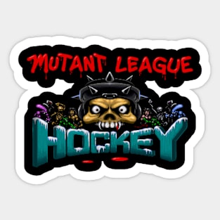 Mutant League Hockey Sticker